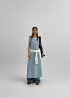 Elbote Backless Sleeveless Long Dress
