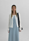 Elzip Summer Round Knit Cardigan
