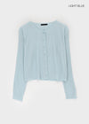 Elzip Summer Round Knit Cardigan