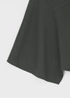 Denepher Asymmetric Flare Midi Skirt