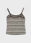 [MADE] Mameldi Stripe Knit Sleeveless