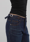 [MADE] Kochan Buckle 3/4 Semi Bootcut Denim Pants