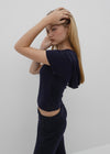[MADE] Hikit Buttoned Short-Sleeve Hoodie (Set Available)
