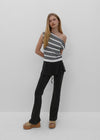 [MADE] Conid Bootcut Layered Skirt Pants