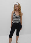 [MADE] Yelp Striped Halter Tank Top