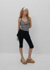 [MADE] Yelp Striped Halter Tank Top