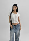 Robkey Net Knit Crossbody Bag