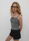 [MADE] Cotia Check Sleeveless Blouse