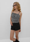 [MADE] Cotia Check Sleeveless Blouse