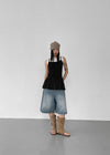 Dumbo Buckle Suede Thong Mid Boots