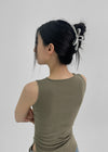 Crube Ribbon Metal Claw Clip