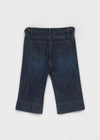 [MADE] Kochan Buckle 3/4 Semi Bootcut Denim Pants