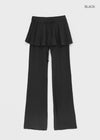 [MADE] Conid Bootcut Layered Skirt Pants