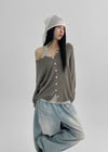 Darkb Loose Fit Summer Cardigan