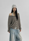 Darkb Loose Fit Summer Cardigan