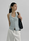 Tevern See-through Embroidered Scrunchies