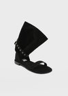 Tidy Eyelet Suede Mid Boots