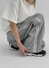 Eyoute Line Nylon String Pants