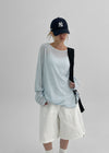 Koshe Stripe Summer Long Sleeve Tee