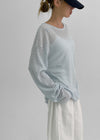 Koshe Stripe Summer Long Sleeve Tee