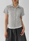 Dinak Summer Check Short Sleeve Shirt