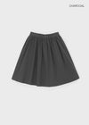 Jimben Cotton Basic Midi Skirt