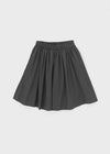 Jimben Cotton Basic Midi Skirt