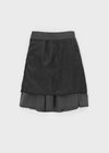 Jimben Cotton Basic Midi Skirt