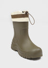 Donk Double Line String Short Rain Boots