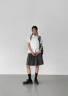 Chukia Shirring Frill Short Sleeve Shirt