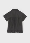 Chukia Shirring Frill Short Sleeve Shirt
