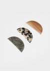 Cellulose Shell Portable Mini Comb