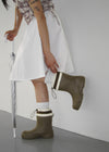 Donk Double Line String Short Rain Boots