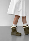 Donk Double Line String Short Rain Boots