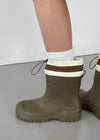 Donk Double Line String Short Rain Boots