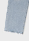 Rildy Distressed Wide Denim Pants