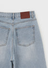 Rildy Distressed Wide Denim Pants