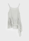 Sessong Layered Sleeveless Asymmetric Mini Dress