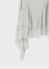 Sessong Layered Sleeveless Asymmetric Mini Dress
