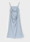 Onmon Back String Sleeveless Long Dress