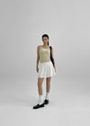 Ollio Pleated Mini Skirt Pants