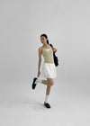 Ollio Pleated Mini Skirt Pants
