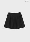 Ollio Pleated Mini Skirt Pants