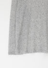 Ssenne Loose Fit Linen Knit Long Sleeve Tee
