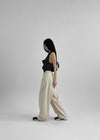 Shollivan Dot Halter Sleeveless Top
