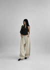 Shollivan Dot Halter Sleeveless Top