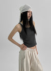Slinky Ribbed Layered Sleeveless Top