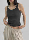 Slinky Ribbed Layered Sleeveless Top
