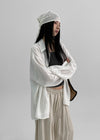 (UNISEX) Ebet Loose Fit Linen Shirt