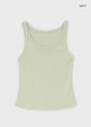 Slinky Ribbed Layered Sleeveless Top